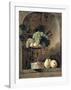 Grapes, Peaches And Quinches In A Niche, 1883-Frans Snyders-Framed Art Print