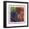 Grapes-Maite Morell-Framed Art Print