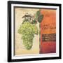 Grapes-Kimberly Poloson-Framed Art Print