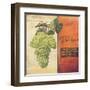 Grapes-Kimberly Poloson-Framed Art Print