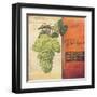 Grapes-Kimberly Poloson-Framed Art Print