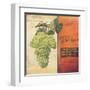 Grapes-Kimberly Poloson-Framed Art Print