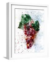 Grapes-Chamira Young-Framed Art Print