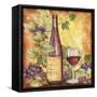 Grapevine and Wine Red-Art Licensing Studio-Framed Stretched Canvas