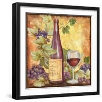 Grapevine and Wine Red-Art Licensing Studio-Framed Giclee Print