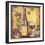 Grapevine and Wine Red-Art Licensing Studio-Framed Giclee Print