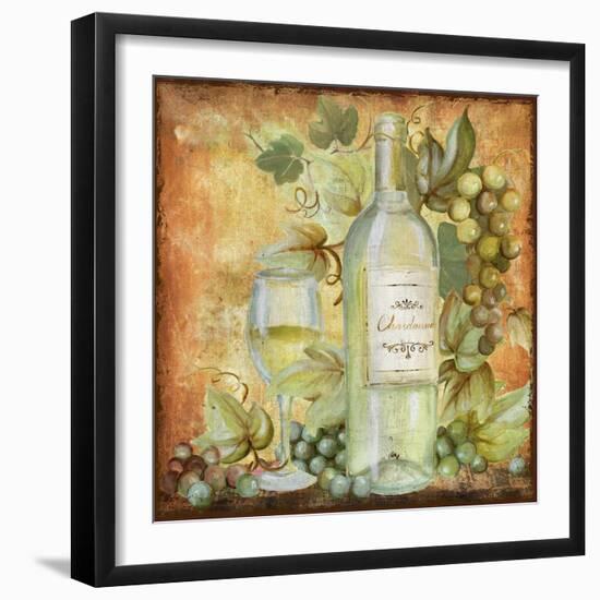 Grapevine and Wine White-Art Licensing Studio-Framed Giclee Print