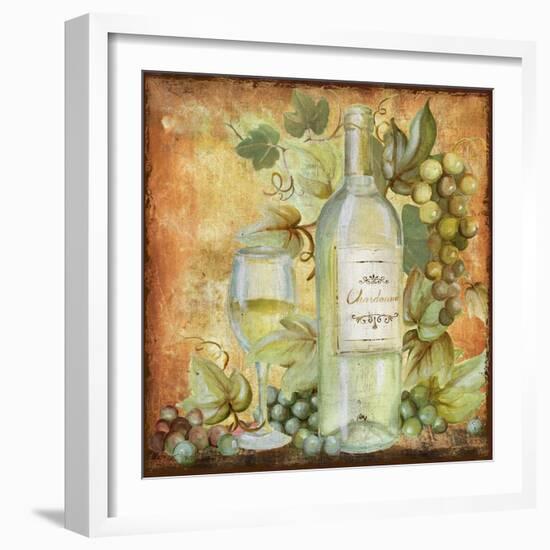 Grapevine and Wine White-Art Licensing Studio-Framed Giclee Print