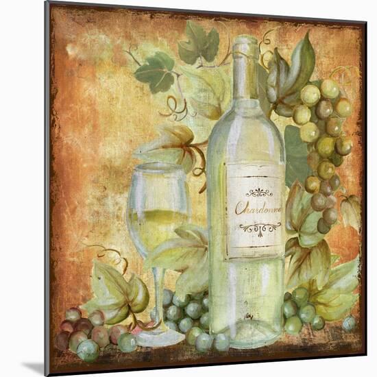 Grapevine and Wine White-Art Licensing Studio-Mounted Giclee Print