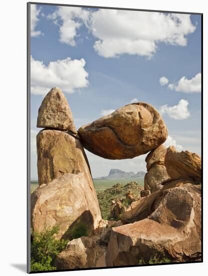 Grapevine Hills and Balanced Rock, Big Bend National Park, Brewster Co., Texas, Usa-Larry Ditto-Mounted Photographic Print