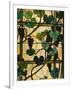Grapevine Panel, C.1902-15 (Leaded Favrile Glass)-Louis Comfort Tiffany-Framed Giclee Print