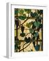 Grapevine Panel, C.1902-15 (Leaded Favrile Glass)-Louis Comfort Tiffany-Framed Giclee Print