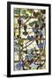 Grapevine Panel, circa 1902 –15-Louis Comfort Tiffany-Framed Art Print