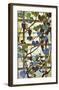 Grapevine Panel, circa 1902 –15-Louis Comfort Tiffany-Framed Art Print