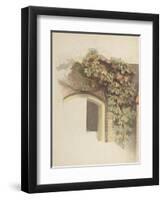 Grapevines on a Brick House, 1832-Johann Martin Gensler-Framed Giclee Print