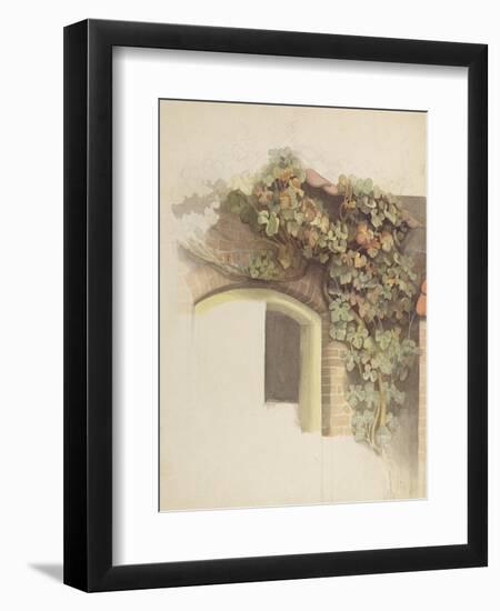 Grapevines on a Brick House, 1832-Johann Martin Gensler-Framed Giclee Print