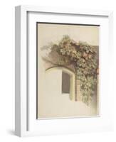 Grapevines on a Brick House, 1832-Johann Martin Gensler-Framed Giclee Print