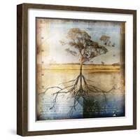 Graph of Tree and Roots-Colin Anderson-Framed Photographic Print