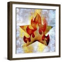 Graphic Abstract 2-Greg Simanson-Framed Giclee Print