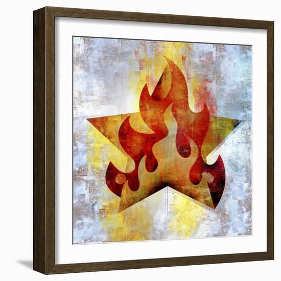 Graphic Abstract 2-Greg Simanson-Framed Giclee Print