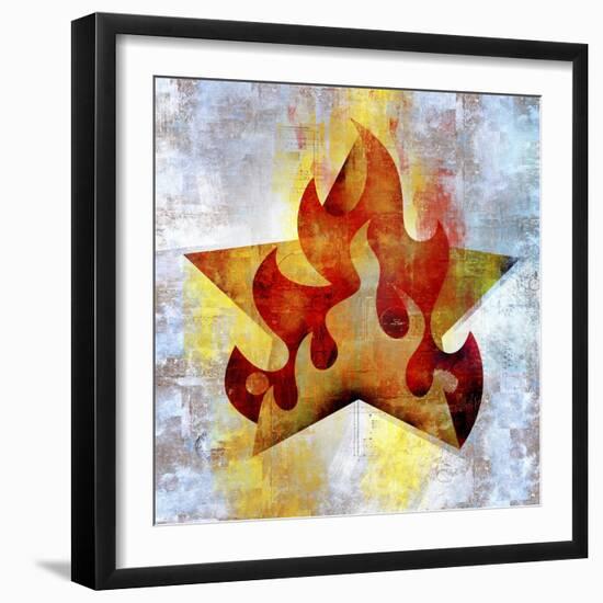 Graphic Abstract 2-Greg Simanson-Framed Giclee Print