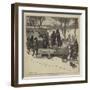 Graphic America, a Boston Snow Plough-Arthur Boyd Houghton-Framed Giclee Print