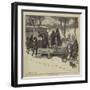 Graphic America, a Boston Snow Plough-Arthur Boyd Houghton-Framed Giclee Print