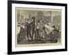 Graphic America, Barber's Saloon, New York-Arthur Boyd Houghton-Framed Giclee Print