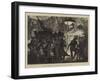 Graphic America, Tammany Democratic Procession in New York-Arthur Boyd Houghton-Framed Giclee Print