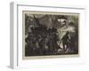 Graphic America, Tammany Democratic Procession in New York-Arthur Boyd Houghton-Framed Giclee Print