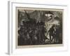 Graphic America, Tammany Democratic Procession in New York-Arthur Boyd Houghton-Framed Giclee Print