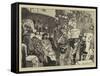 Graphic America, the Embarkation-Arthur Boyd Houghton-Framed Stretched Canvas