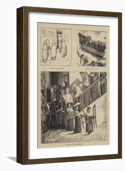 Graphic America, the Shakers-Arthur Boyd Houghton-Framed Giclee Print