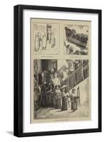Graphic America, the Shakers-Arthur Boyd Houghton-Framed Giclee Print