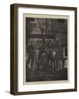 Graphic America, the Stoke Hole-Arthur Boyd Houghton-Framed Giclee Print