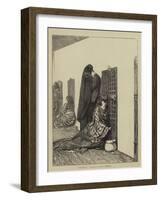 Graphic America, the Tombs-Arthur Boyd Houghton-Framed Giclee Print