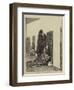 Graphic America, the Tombs-Arthur Boyd Houghton-Framed Giclee Print