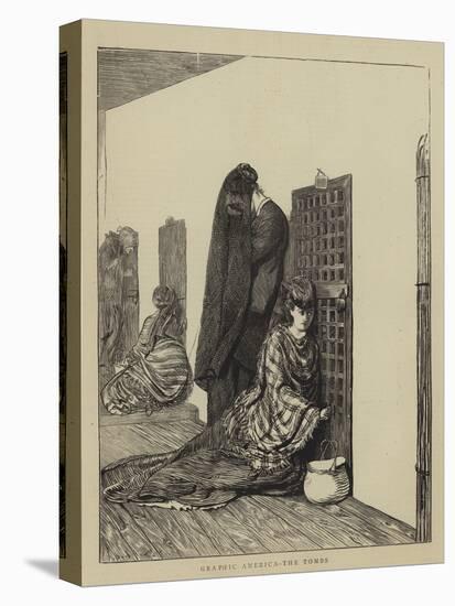 Graphic America, the Tombs-Arthur Boyd Houghton-Stretched Canvas