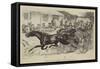 Graphic America, Trotting, Eighth Avenue, New York-Arthur Boyd Houghton-Framed Stretched Canvas