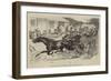 Graphic America, Trotting, Eighth Avenue, New York-Arthur Boyd Houghton-Framed Giclee Print