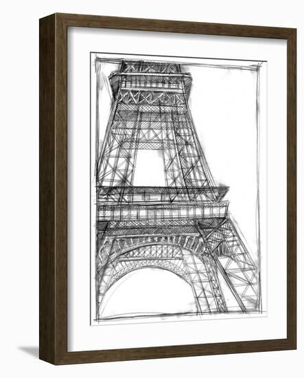 Graphic Architectural Study I-Ethan Harper-Framed Art Print