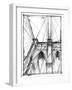 Graphic Architectural Study III-Ethan Harper-Framed Art Print