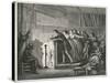 Graphic Behind-The-Scenes Glimpse of a Puppet Theatre the Celebrated Theatre de Seraphin Paris-null-Stretched Canvas