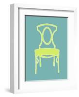 Graphic Chair I-Chariklia Zarris-Framed Art Print