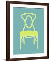 Graphic Chair I-Chariklia Zarris-Framed Art Print