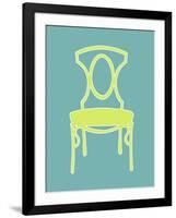 Graphic Chair I-Chariklia Zarris-Framed Art Print