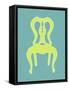 Graphic Chair II-Chariklia Zarris-Framed Stretched Canvas