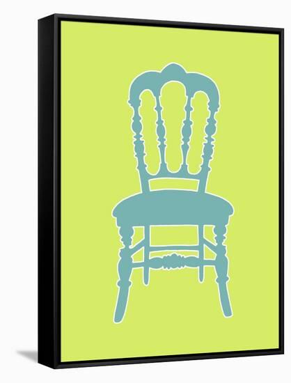 Graphic Chair III-Chariklia Zarris-Framed Stretched Canvas