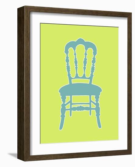 Graphic Chair III-Chariklia Zarris-Framed Art Print