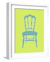 Graphic Chair III-Chariklia Zarris-Framed Art Print